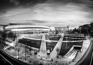 Photographie pose longue gare de Strasbourg